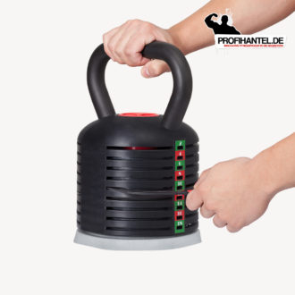 Variobell Kettlebell Gewicht wählen